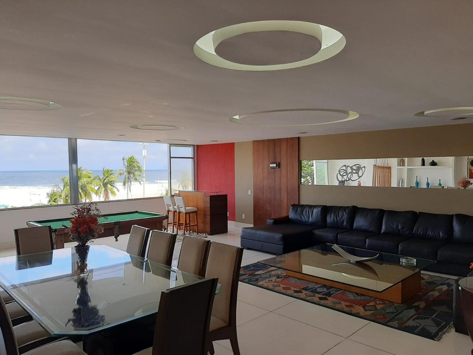 Apartamento Copacabana Frente Mar Rio de Janeiro Esterno foto