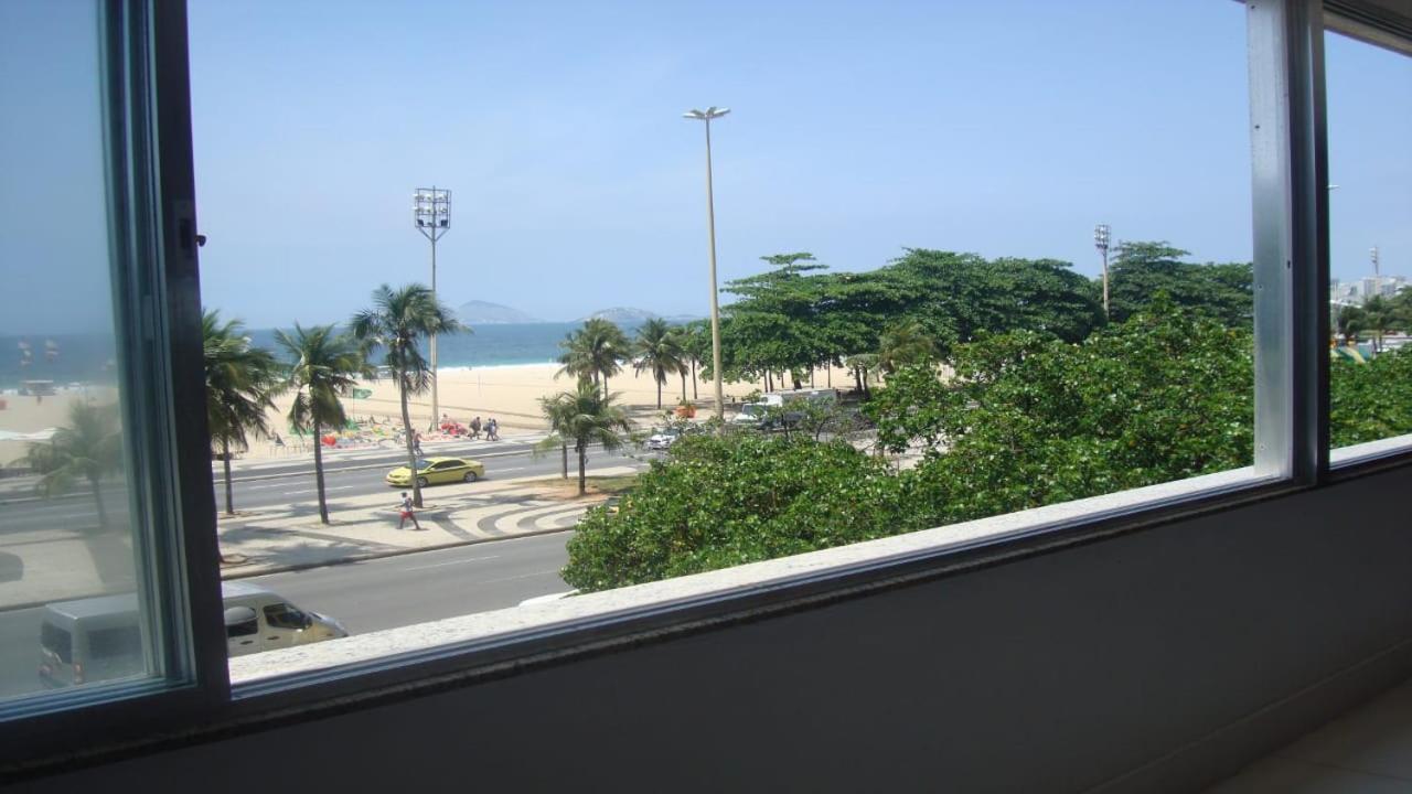 Apartamento Copacabana Frente Mar Rio de Janeiro Esterno foto